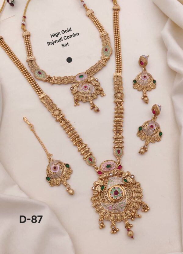 Rajwadi Design Bridal Set - Image 35