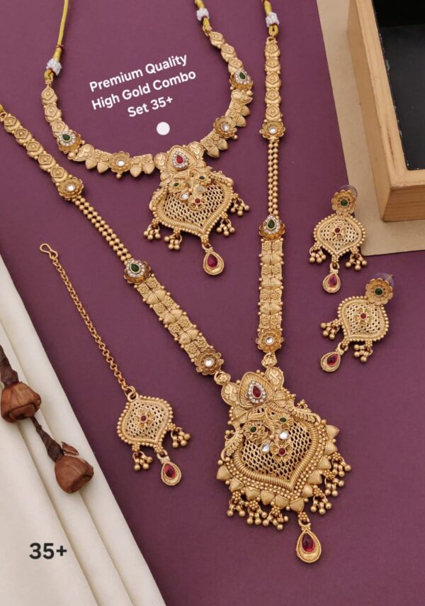 Rajwadi Design Bridal Set - Image 13