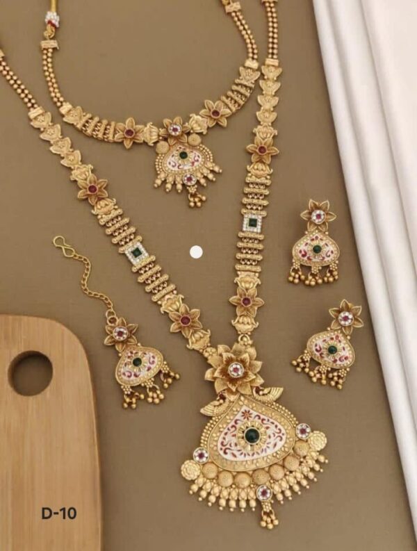 Rajwadi Design Bridal Set - Image 26