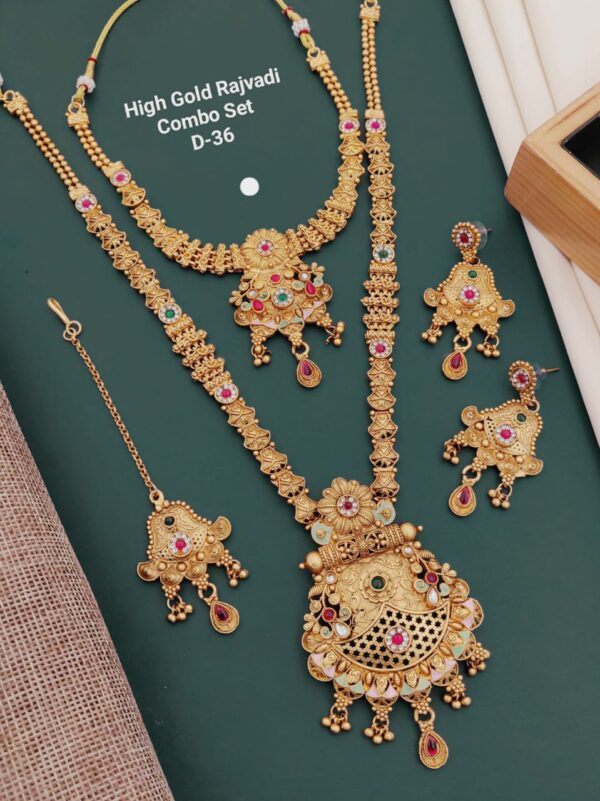 Rajwadi Design Bridal Set - Image 30