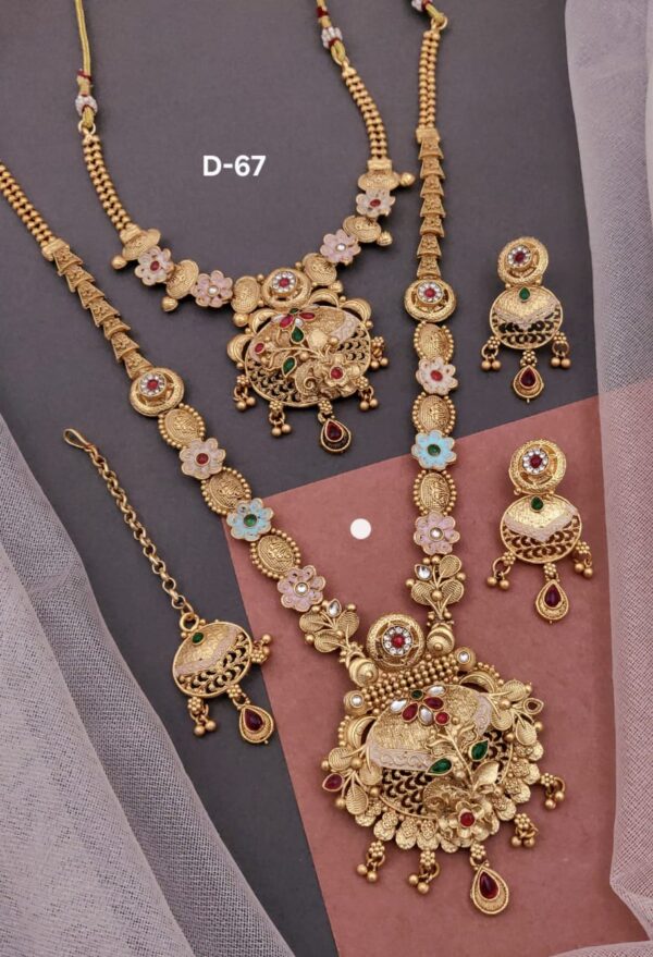 Rajwadi Design Bridal Set - Image 7
