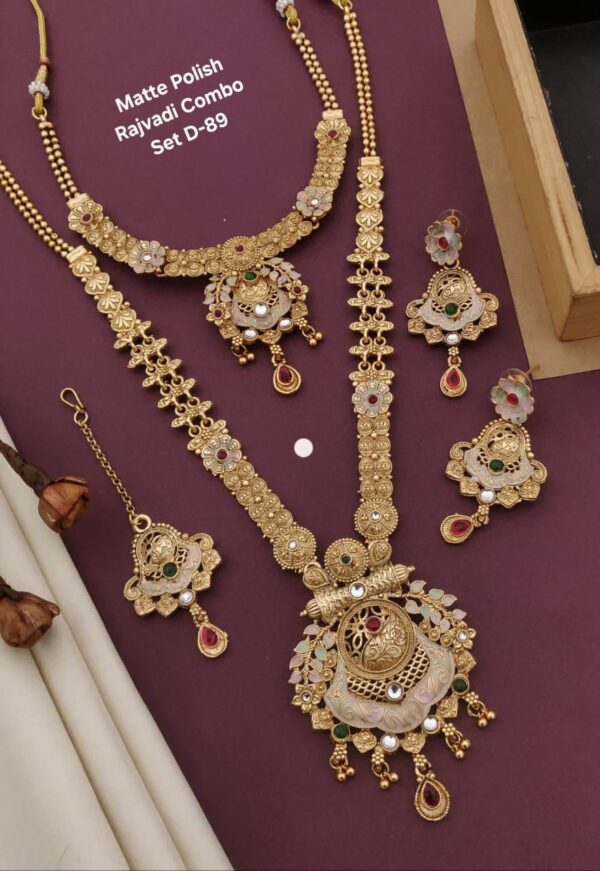 Rajwadi Design Bridal Set - Image 21