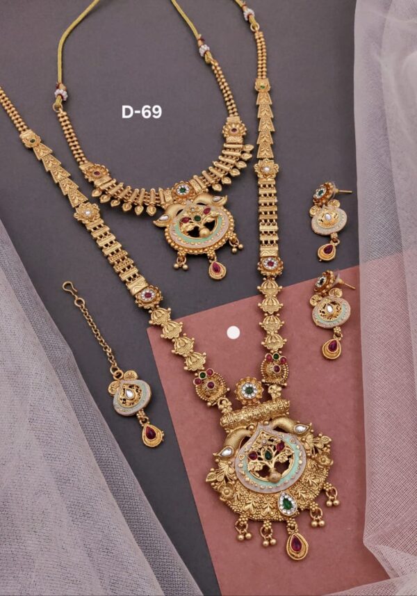 Rajwadi Design Bridal Set - Image 25