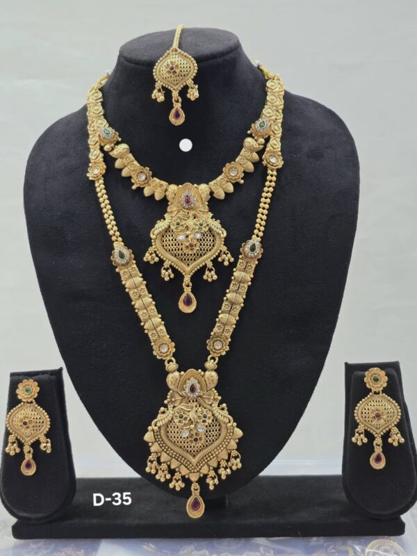 Rajwadi Design Bridal Set - Image 12
