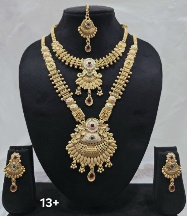 Rajwadi Design Bridal Set - Image 10