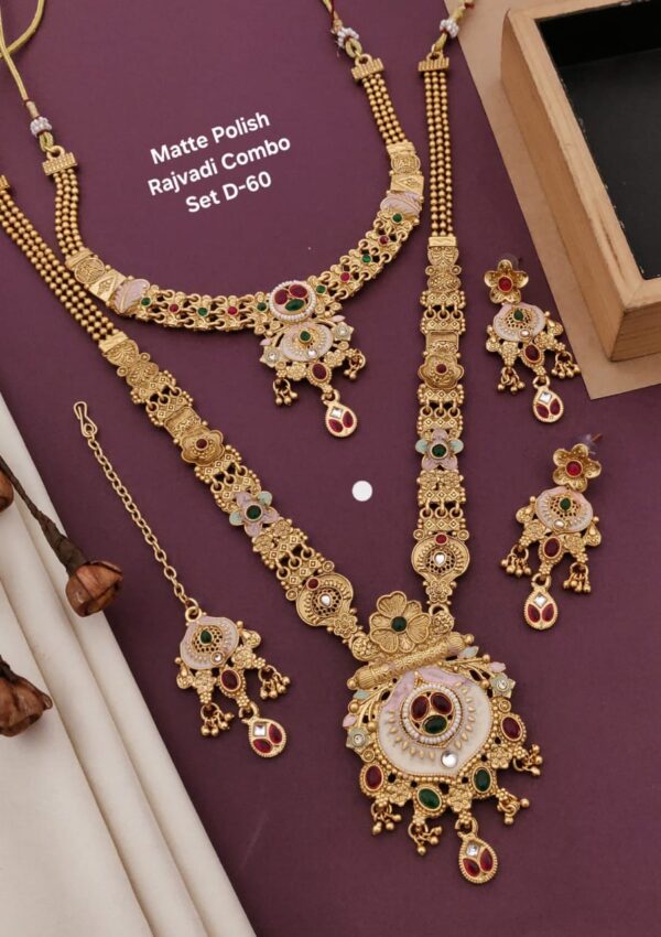 Rajwadi Design Bridal Set - Image 27