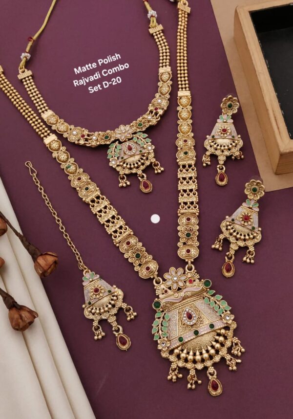 Rajwadi Design Bridal Set - Image 16