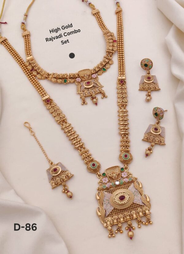 Rajwadi Design Bridal Set - Image 29
