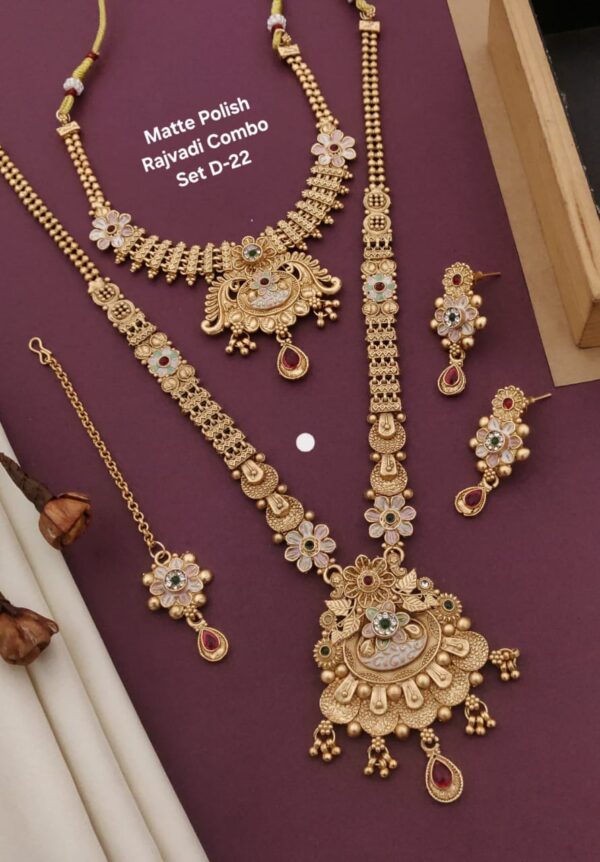 Rajwadi Design Bridal Set - Image 24