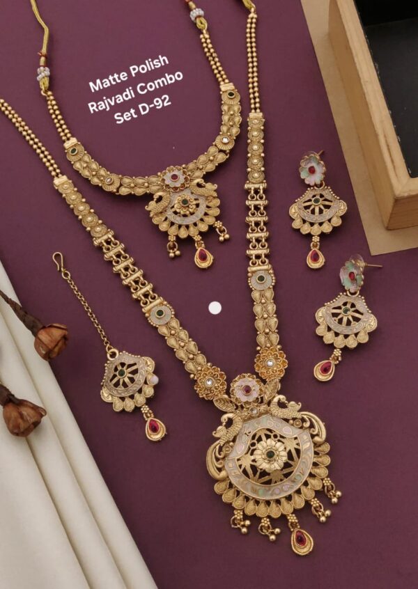 Rajwadi Design Bridal Set - Image 23