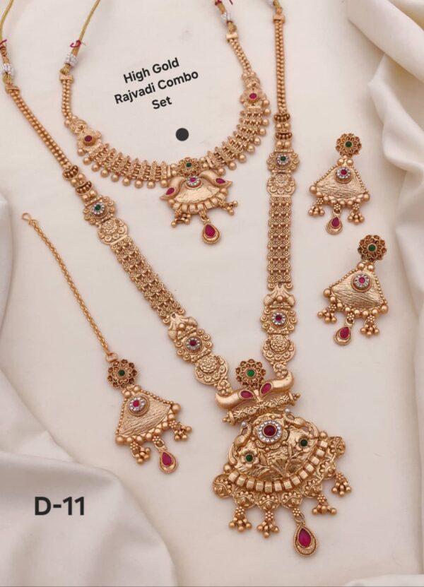 Rajwadi Design Bridal Set - Image 9