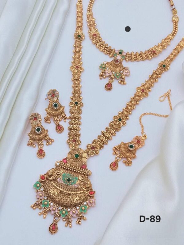 Rajwadi Design Bridal Set - Image 15