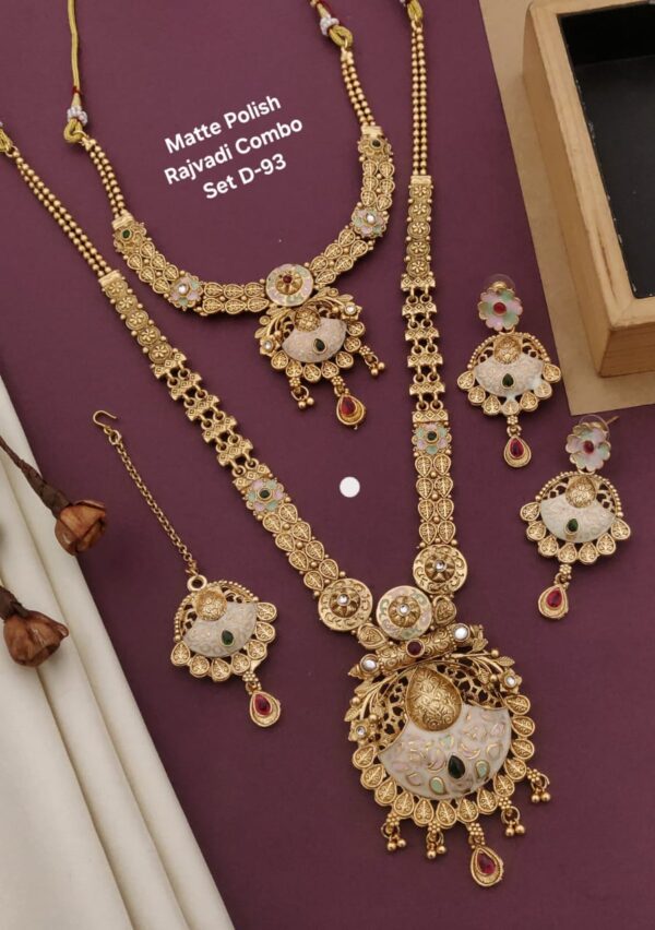 Rajwadi Design Bridal Set - Image 5