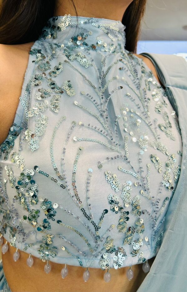 READY TO WEAR DRAPE SAREE - Image 5