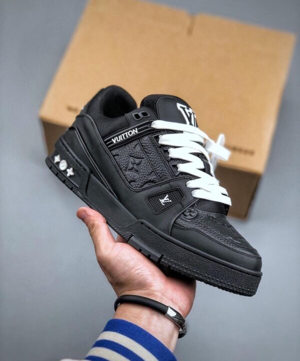 Louis Vuitton LV Trainer Black - Image 5