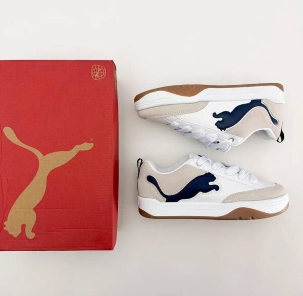 PUMA PARK LIFESTYLE WHITE NAVY - Image 2