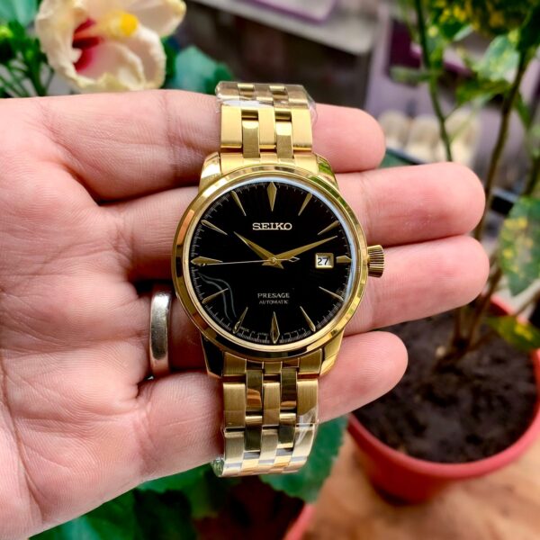 SEIKO Presage Golden Watch