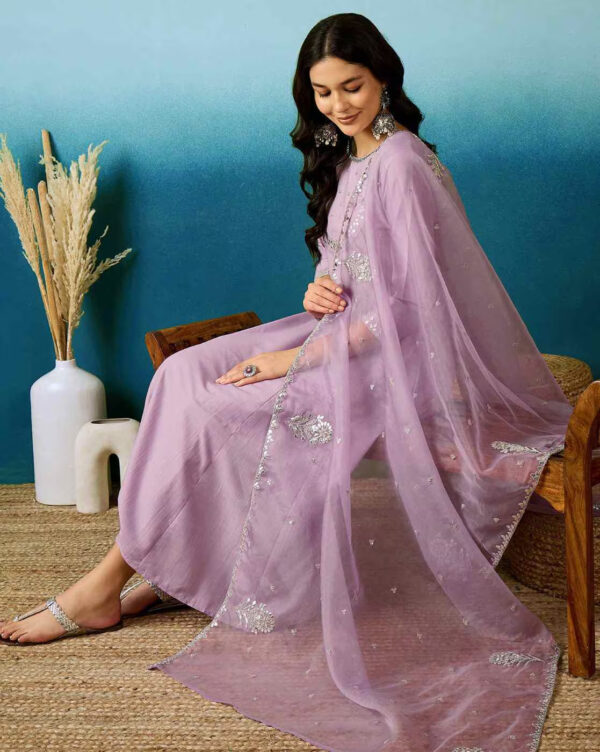 Ready Made Anarkali Gown - Image 4