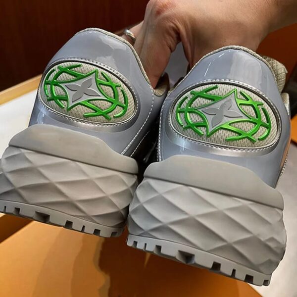 Louis Vuitton LV Discovery Lace Up Silver Green  - Image 4