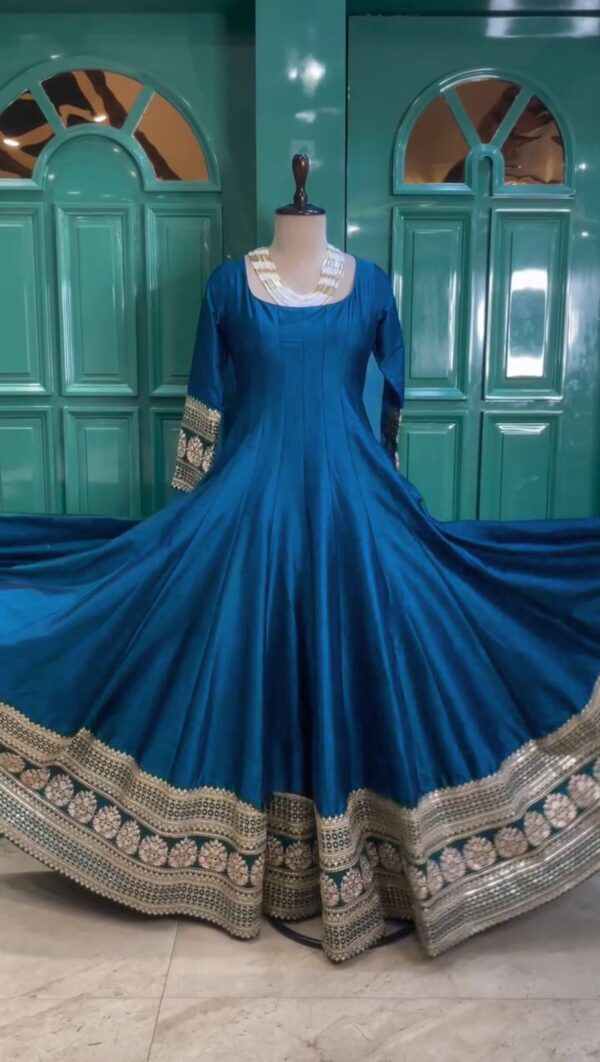 Ready Made Gown with Dupatta - Image 5