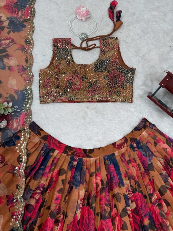 Wedding Special Sequence Work Lehenga - Image 11