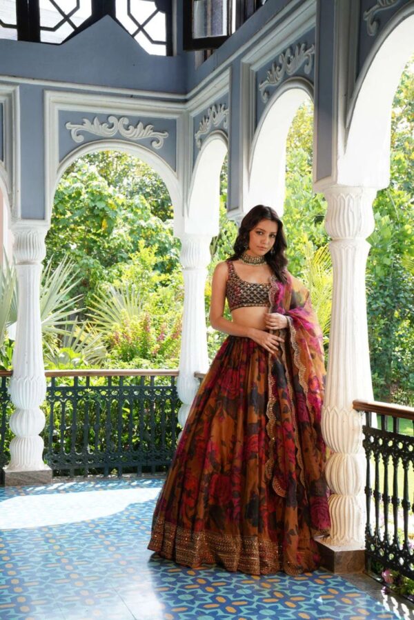 Wedding Special Sequence Work Lehenga - Image 9