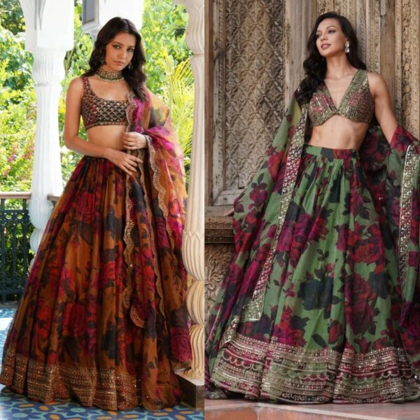 Wedding Special Sequence Work Lehenga - Image 3