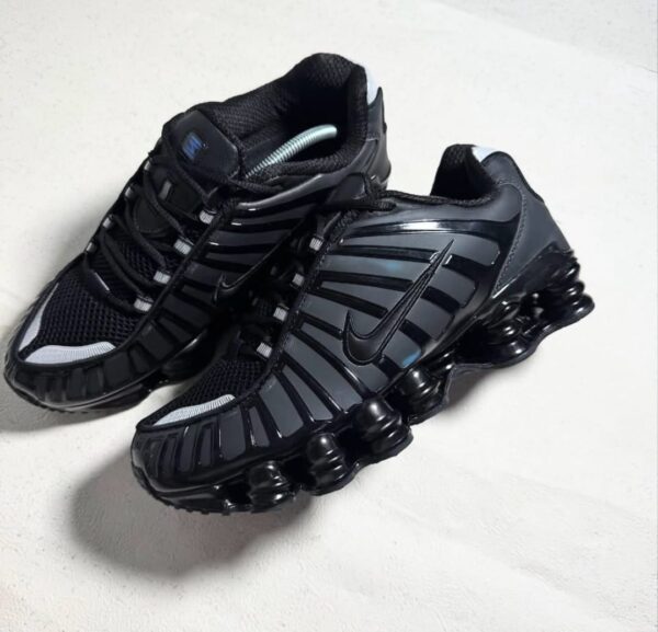 Nike Shox TL Black Blue - Image 5