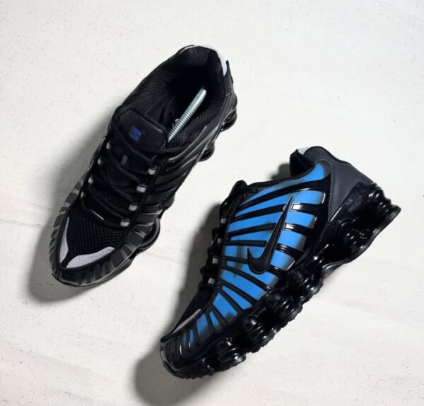 Nike Shox TL Black Blue - Image 2
