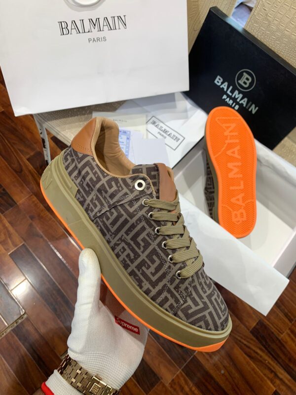 BALMAIN B COURT MONOGRAM PREMIUM SNEAKER - Image 5
