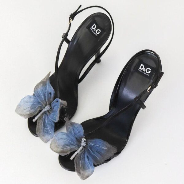 DOLCE & GABBANA BUTTERFLY HEELS - Image 4