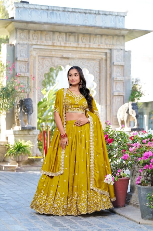 Fully Stitched Wedding Special Lehenga