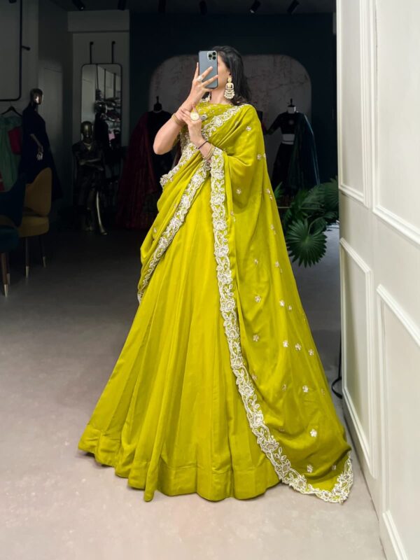 Wedding Special Fully Stitched Lehenga - Image 11