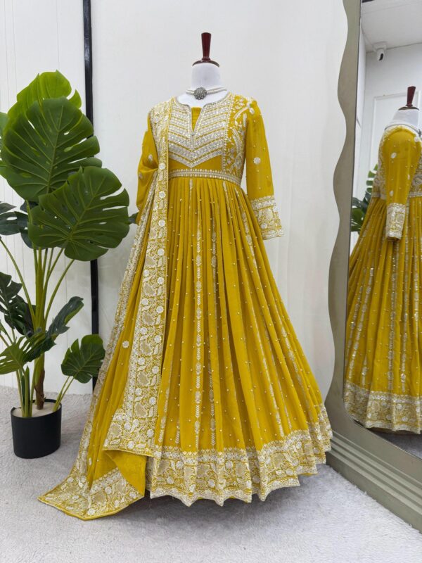 Ready Made Party Wear Gown - Image 15