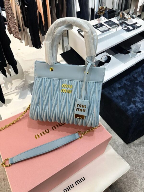 MIU MIU QUILTED HANDBAG - Image 8