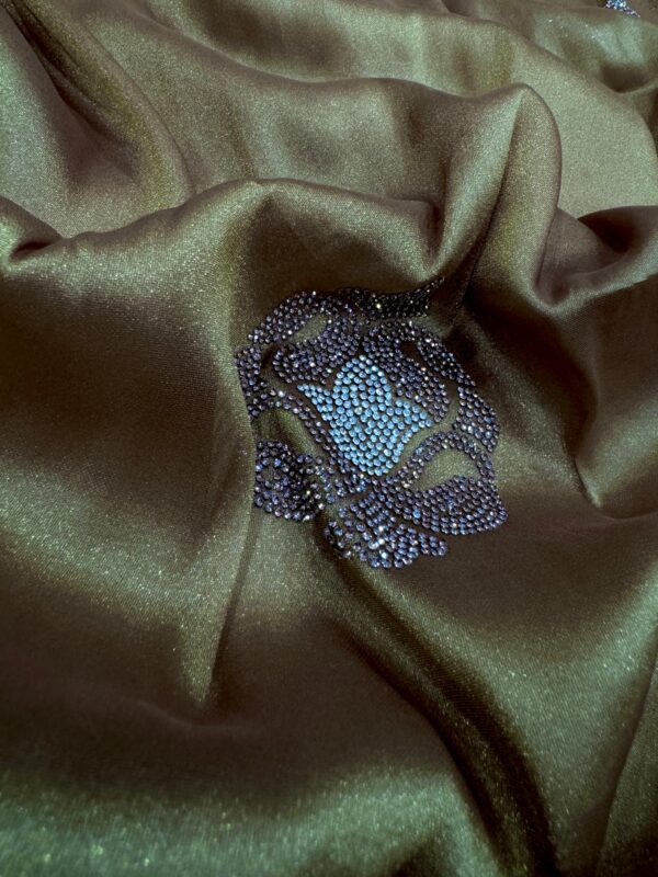 Jarkhan Diamond Work Designer Saree - Image 3