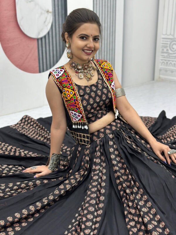 Fully Stitched Lehenga with Top and Jacket