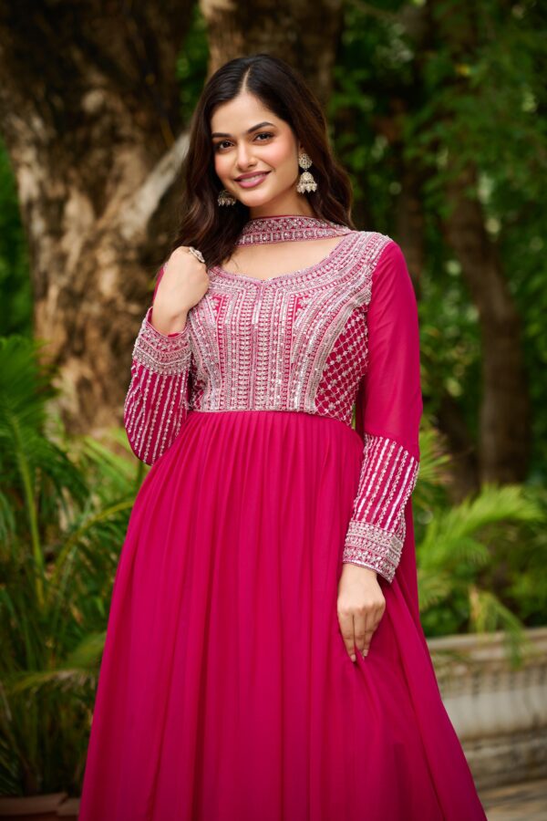 DESIGNER READYMADE GOWN - Image 7