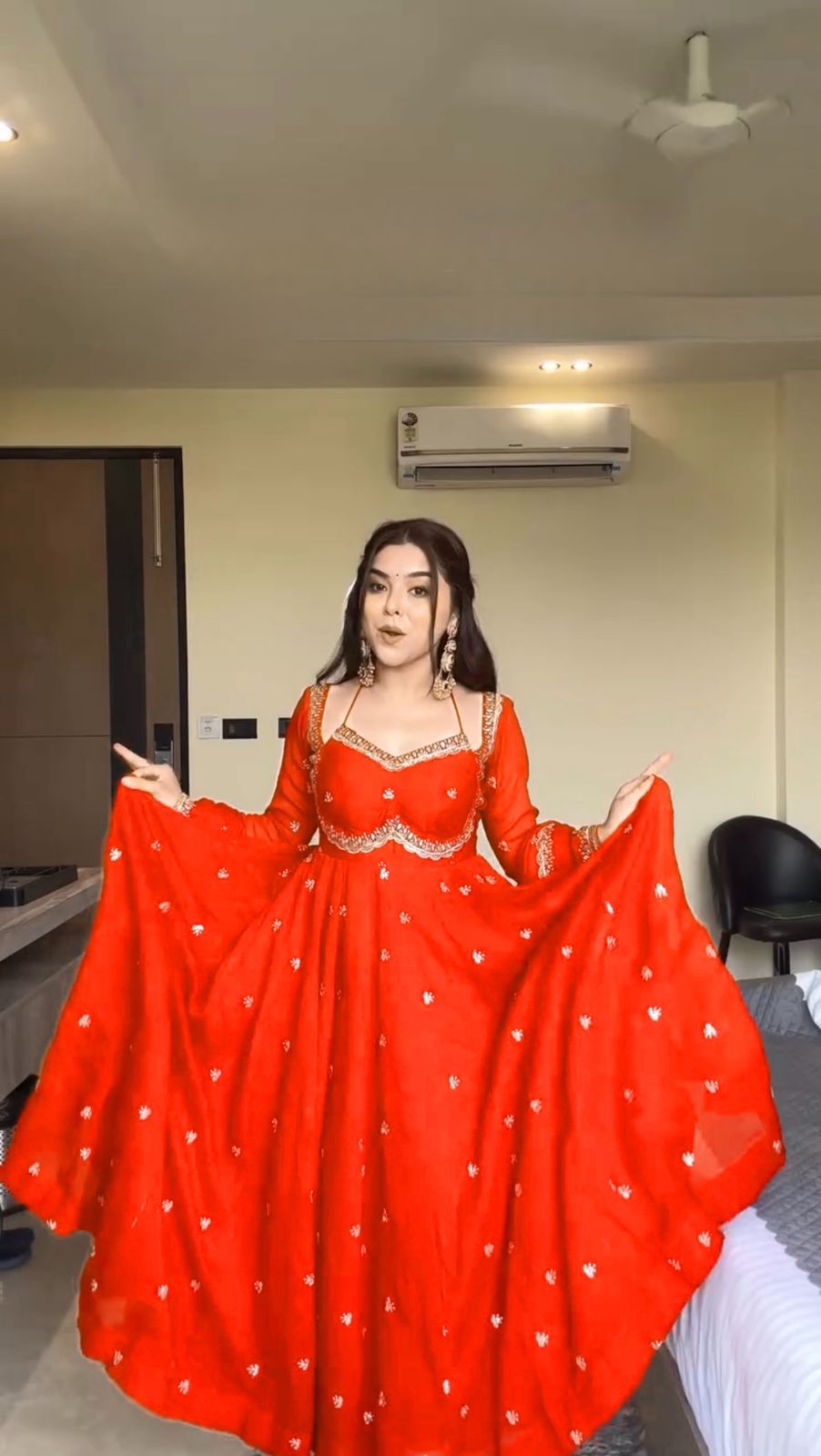 Fully Stitched Anarkali - Image 9