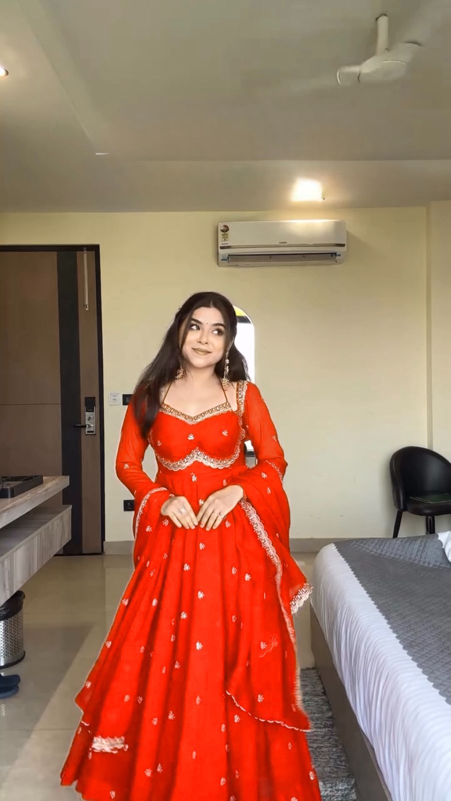 Fully Stitched Anarkali - Image 10