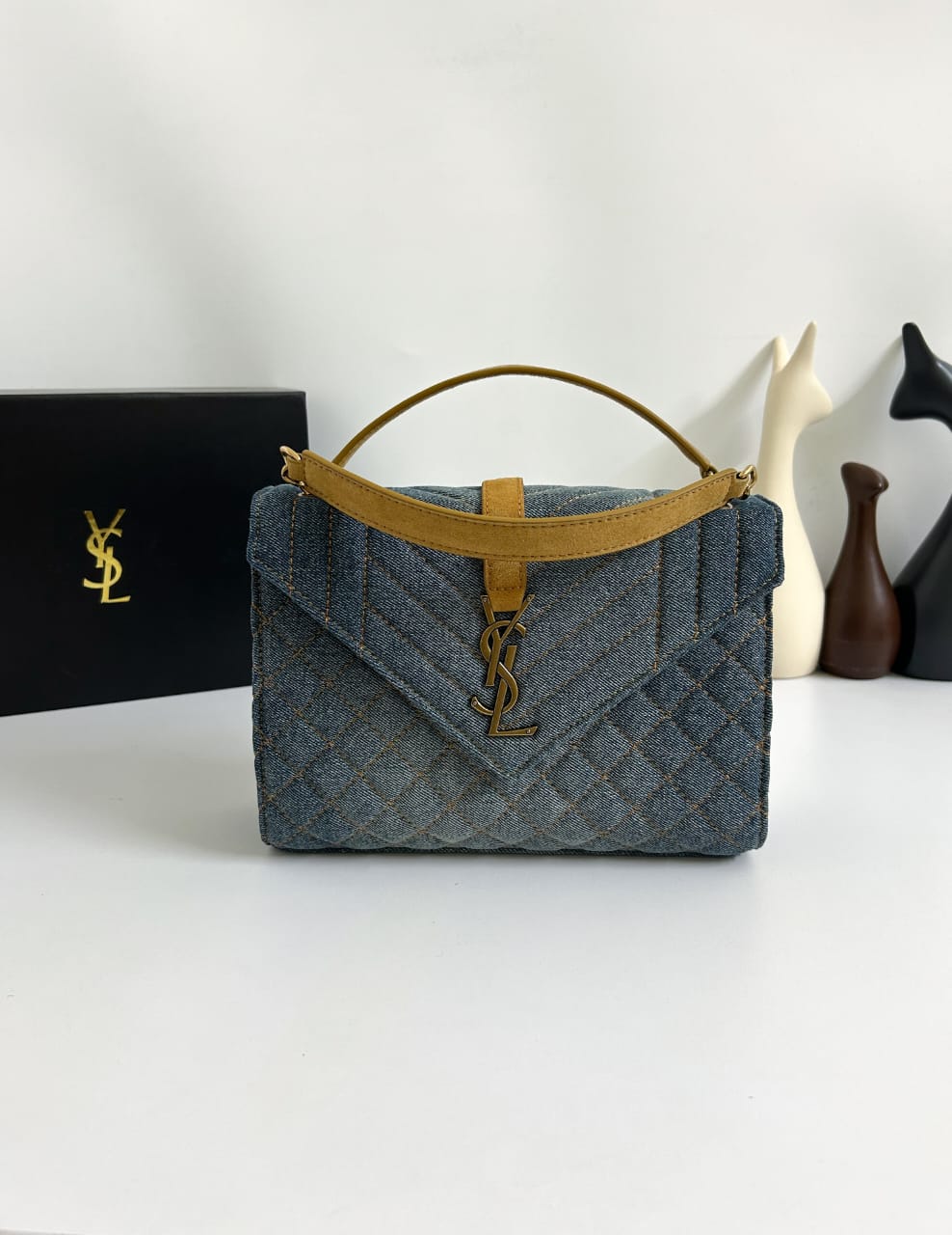 Yves Saint Laurent - Envelope Monogram Satchel