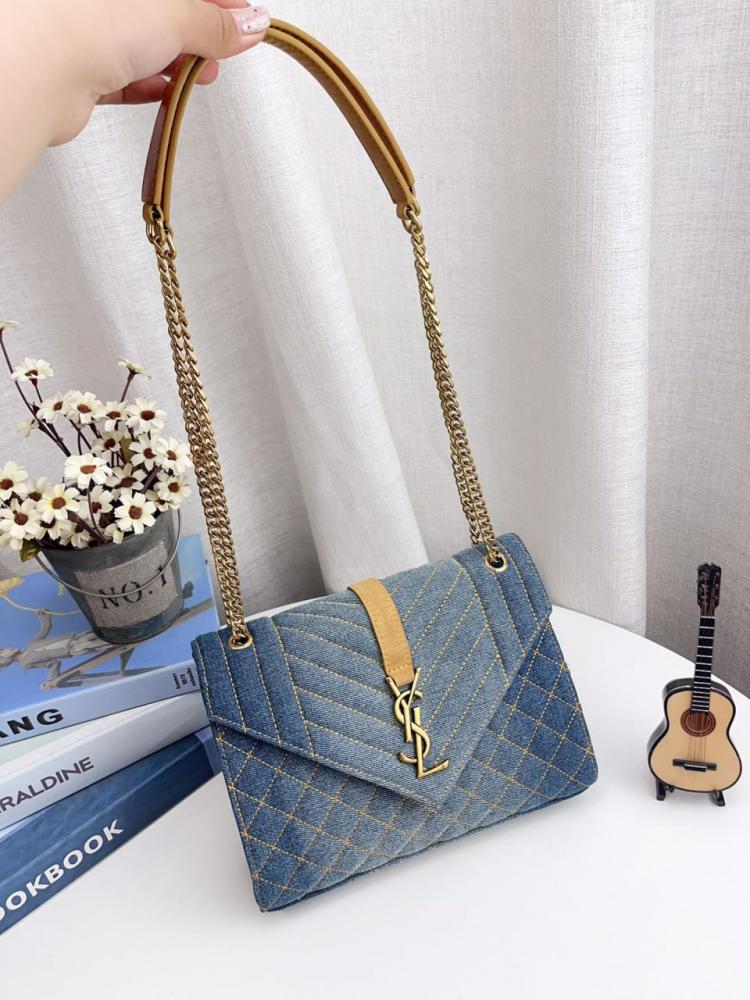 Yves Saint Laurent - Envelope Monogram Satchel - Image 2