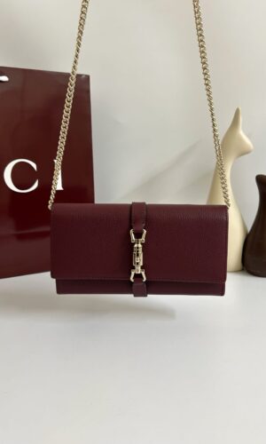 Gucci - Authentic Jackie 1961 Wallet On Chain 