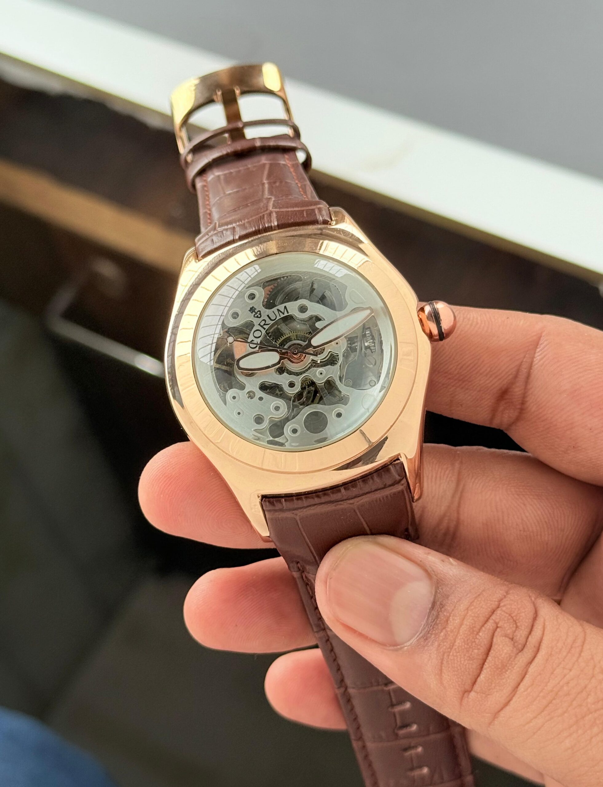 Corum Rotating Tourbillon Machinery