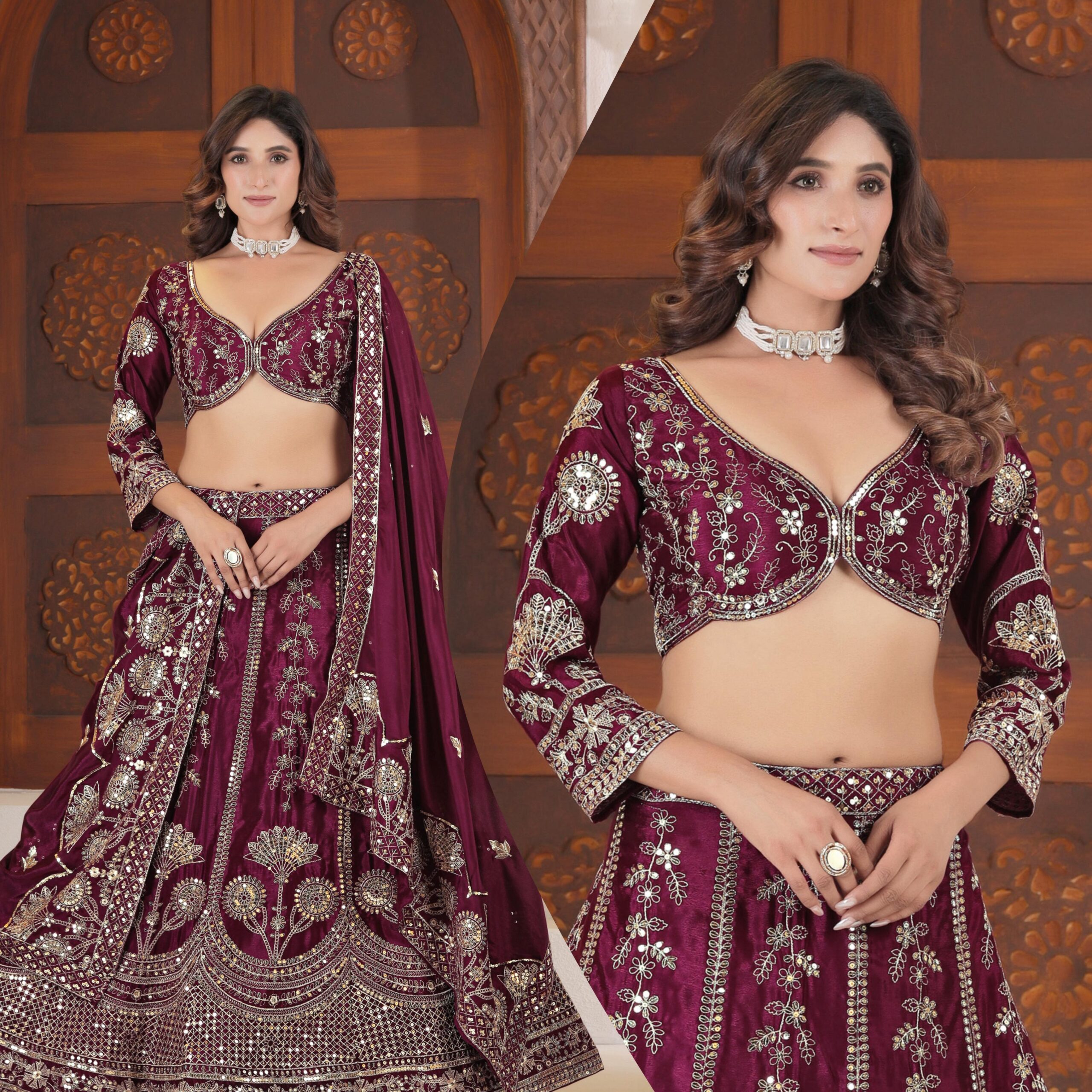 Stunning Designer Lehenga - Image 7