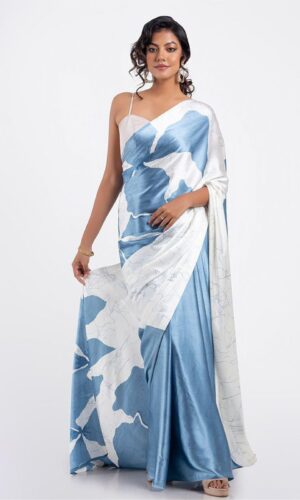 Digital Print Saree
