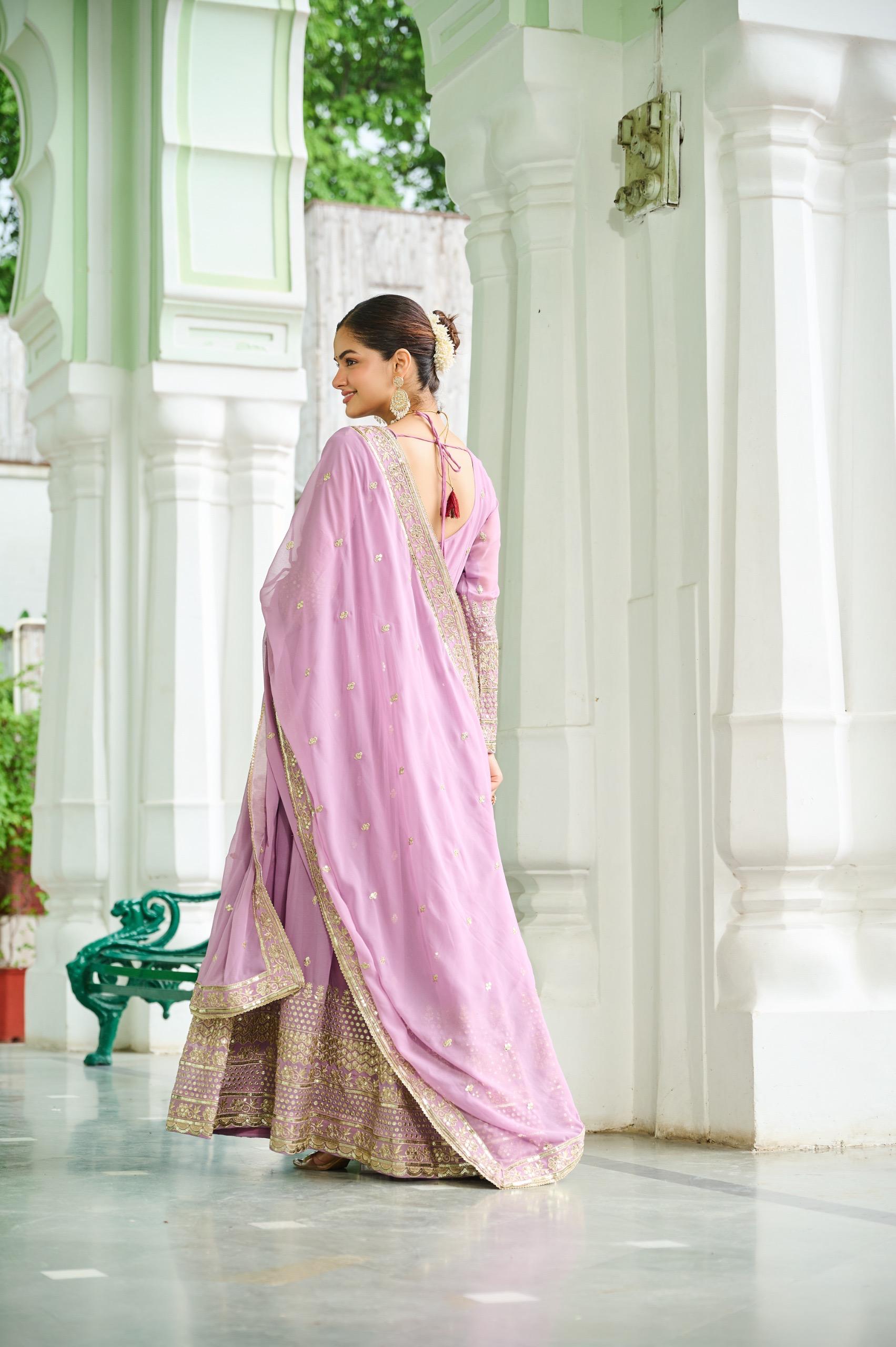 GOWN WITH DUPATTA - Image 8