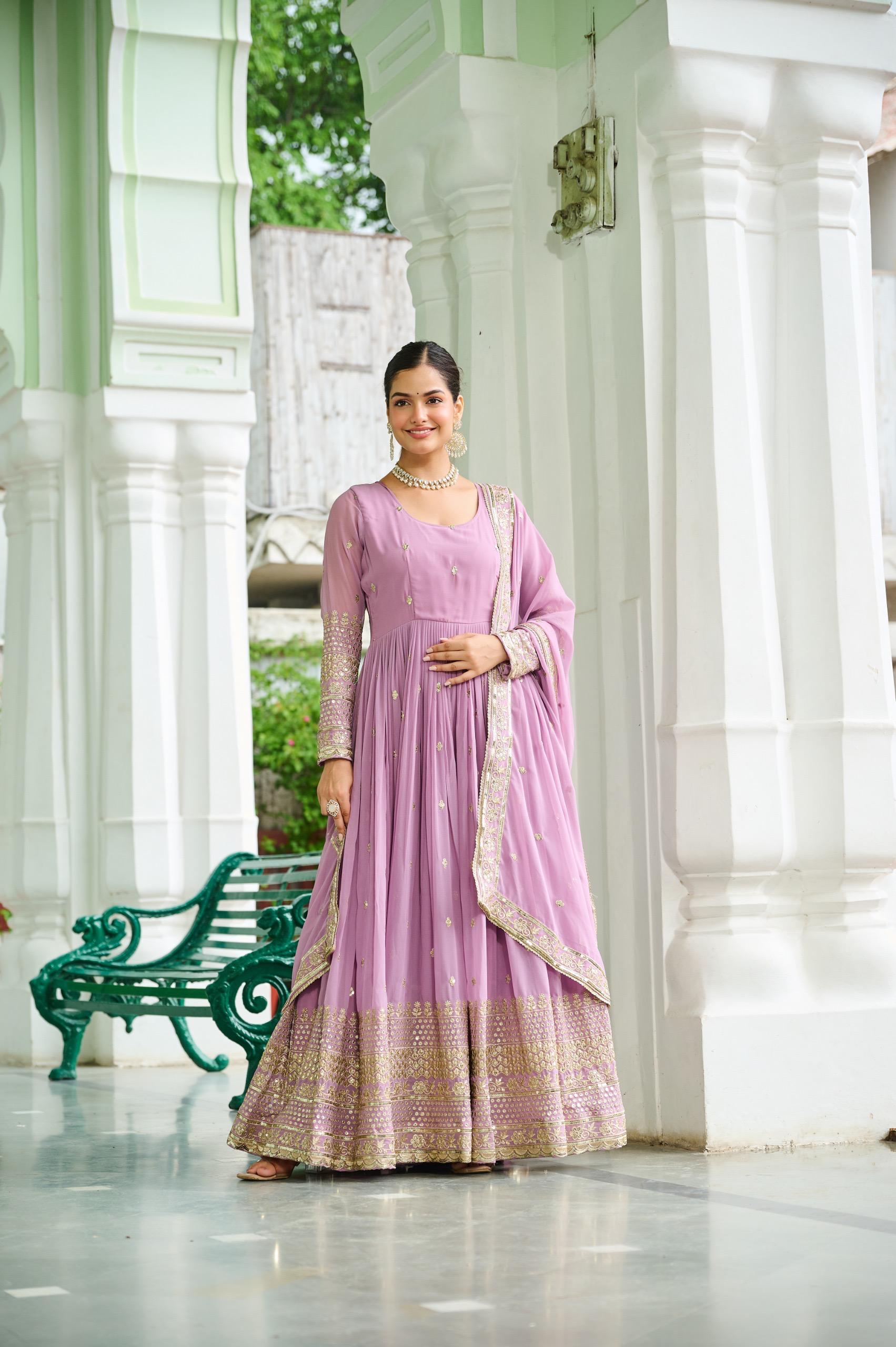 GOWN WITH DUPATTA - Image 7
