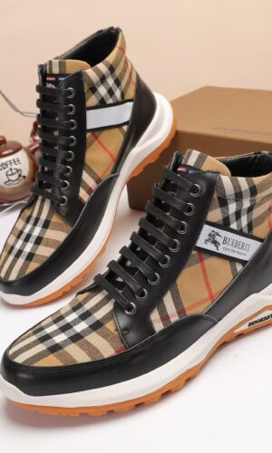 BURBERRY CHECK SNEAKERS