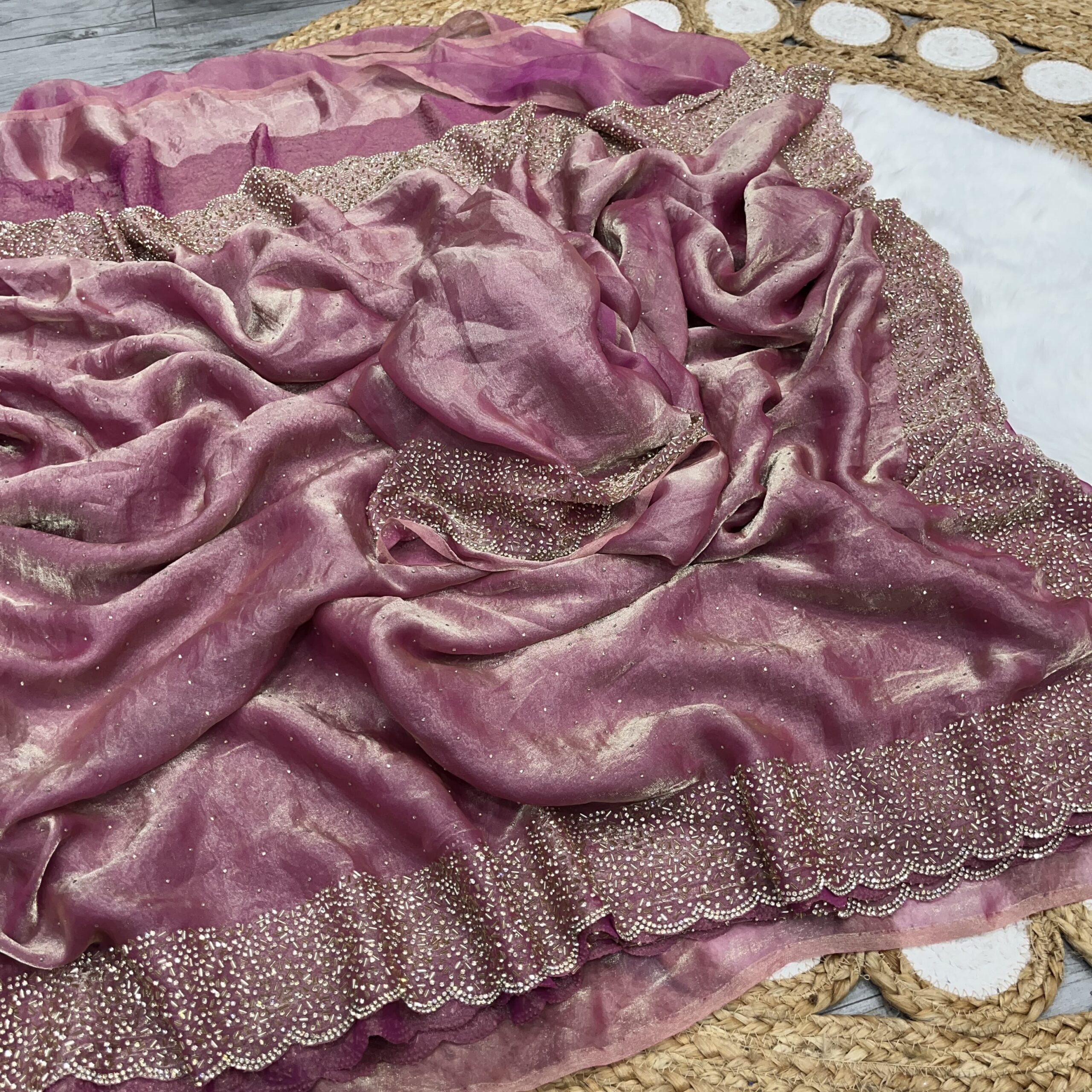 Party Wear Saree - Image 5